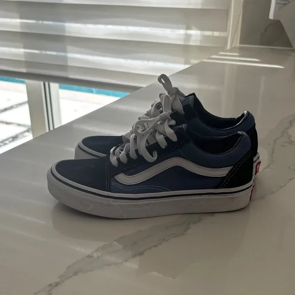 Vans Kids' Old School Navy - Picture 3 of 7